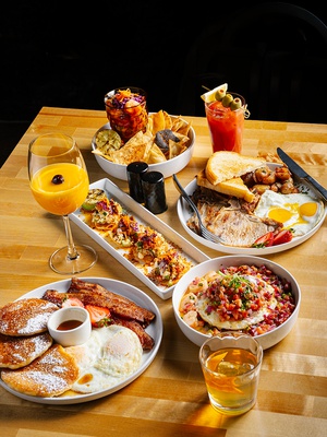 Snacks and dishes at Echo Taste & Sound