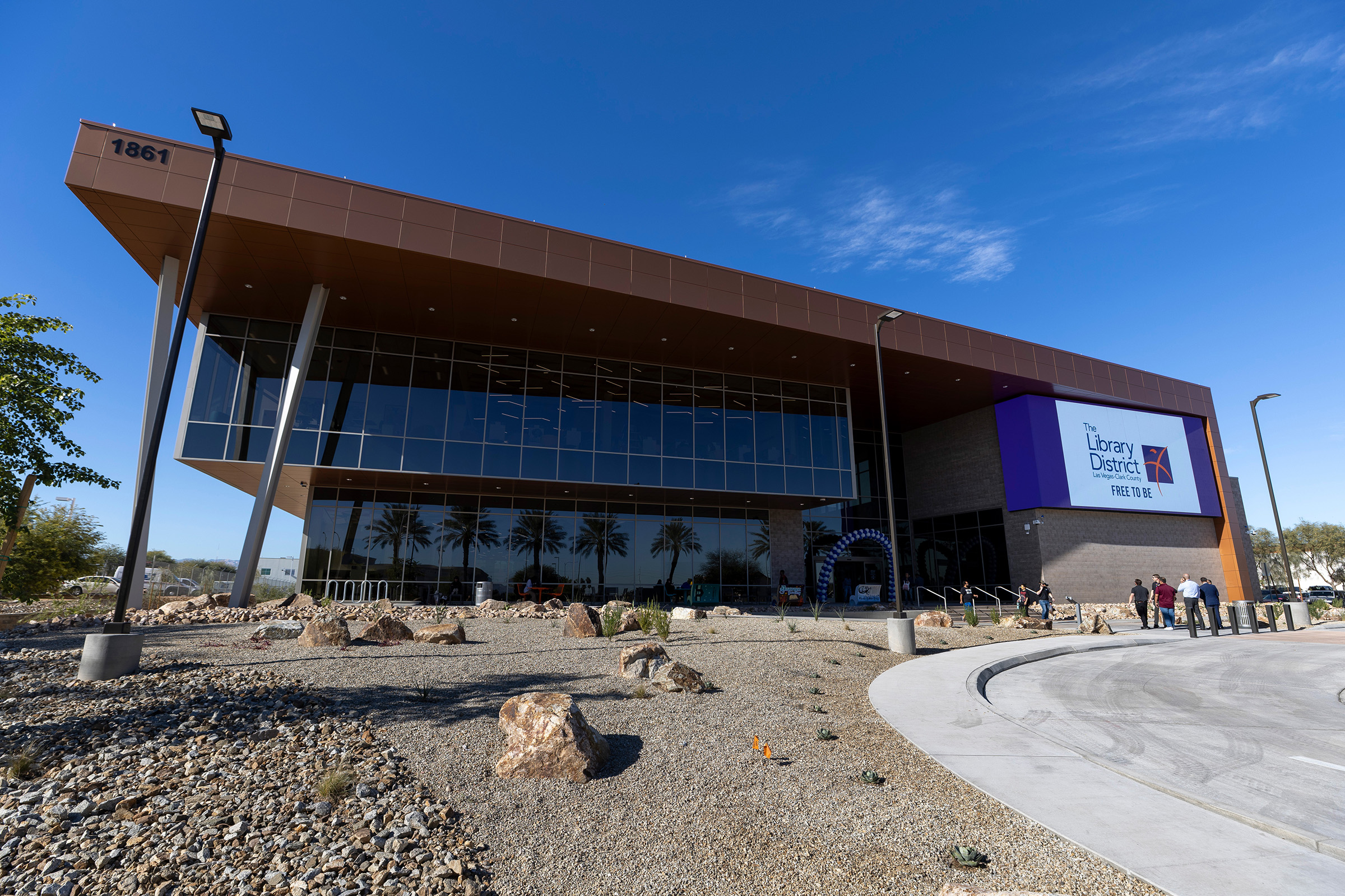 Las Vegas’ Historic Westside welcomes a sleek new library for the next generation