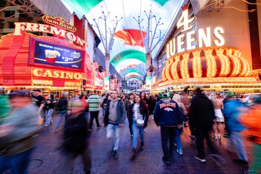 It took around 15 months to build the Fremont Street Experience canopy and install its 2.1 million lights, ready in time for a grand opening on December 14, 1995.
