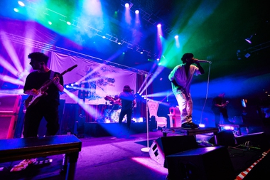 Chiodos performs at Brooklyn Bow Las Vegas in&nbsp;2025. 