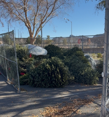 Christmas tree recycling in Las Vegas runs through January 15,&nbsp;2026. 