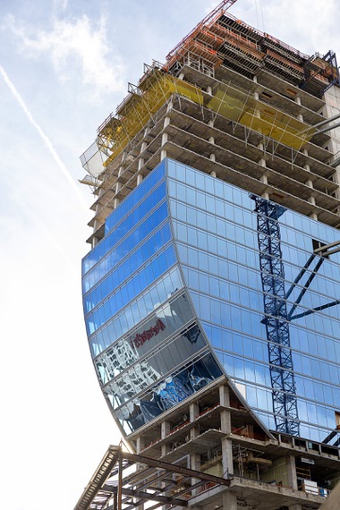 Construction on Hard Rock Hotel&nbsp;Tower