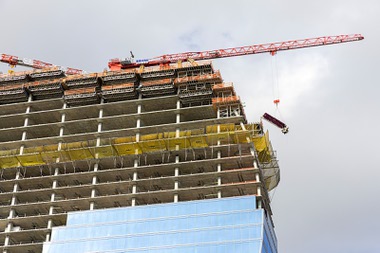 Construction on Hard Rock Hotel&nbsp;Tower