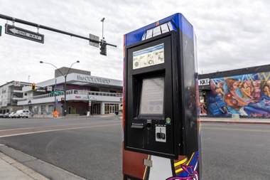 The saga began when the city raised the parking rate for street meters along the busy corridor south of Charleston Boulevard in October, bringing totals up to $2 to $4 per hour.