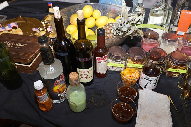 A view of the bar during a soft opening of the Filipino American Museum in the Boulevard mall Saturday, Feb. 7, 2026.