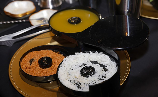 A view of the bar during a soft opening of the Filipino American Museum in the Boulevard mall Saturday, Feb. 7, 2026.