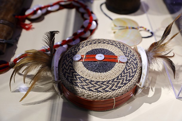 A view of exhibits during a soft opening of the Filipino American Museum in the Boulevard mall Saturday, Feb. 7, 2026.