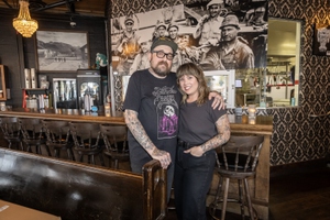 John and Kimberly Bender of Cornish Pasty