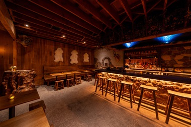 Winter or summer, Viking Mike’s will feel like a mountain escape with its Scandinavian-styled design touches and libations.