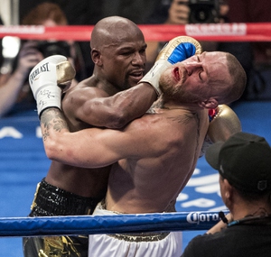 Floyd Mayweather Jr. and Conor McGregor clashed at T-Mobile Arena on August 26, 2017.