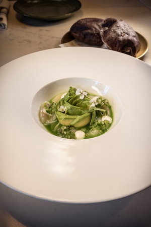 Hokkaido scallop sashimi 