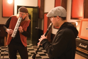 Left to right: Uli Geissendoerfer, Julian Tanaka