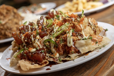 Poke Nachos at Al Pono&nbsp;Café