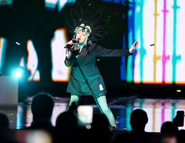 Cyndi Lauper at the Colosseum at Caesars Palace on April&nbsp;24. 