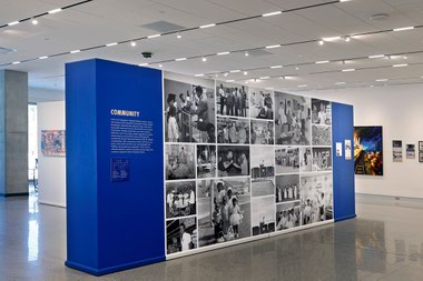 "Rhythm and Resilience" is on display through August 20 at the new Civic Center Gallery.