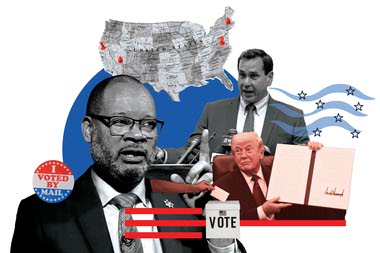 Nevada Attorney General Aaron Ford is co-leading a 24-state coalition in a lawsuit seeking to block the order, arguing that it unconstitutionally subverts states’ authority to administer their own elections. 