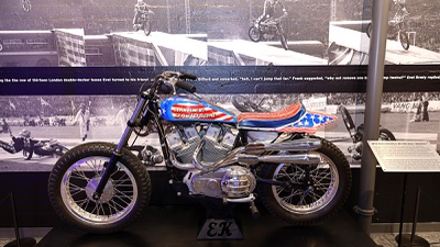 Evel Knievel Experience opens its doors today in the Las Vegas Arts District