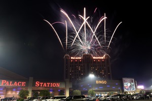 Palace Station fireworks