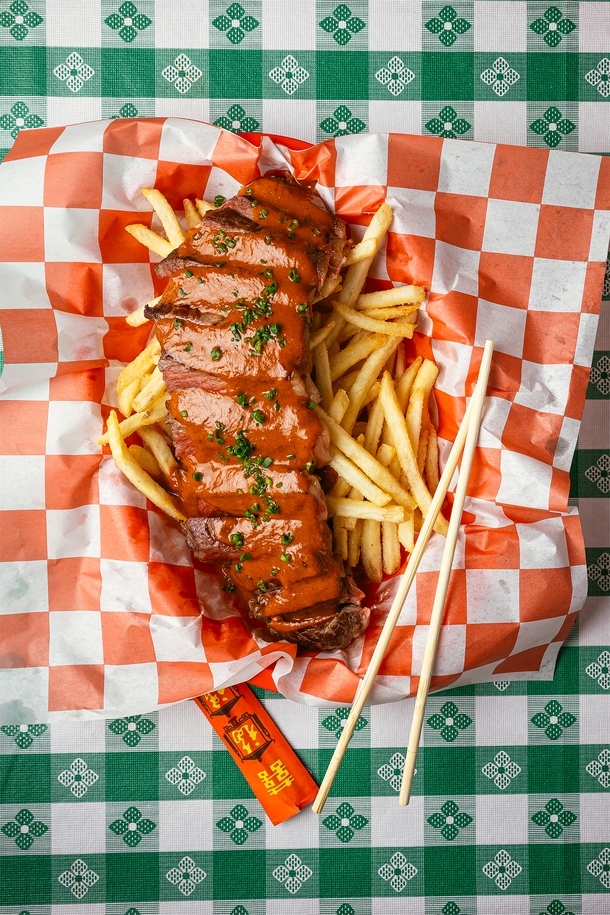 Ranch steak frites