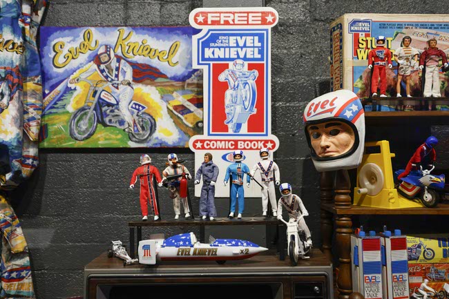 A preview event at The Evel Knievel Experience, downtown, Thursday, June 25, 2026.