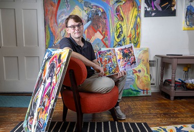 Artist Brian&nbsp;Gibson