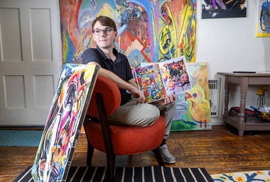 Artist Brian&nbsp;Gibson