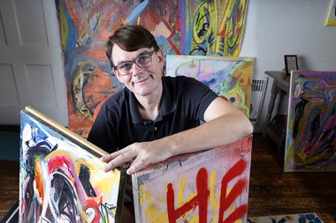 Artist Brian&nbsp;Gibson