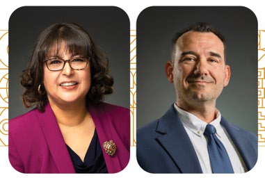 Irene Bustamante Adams and Rob&nbsp;Hutchinson