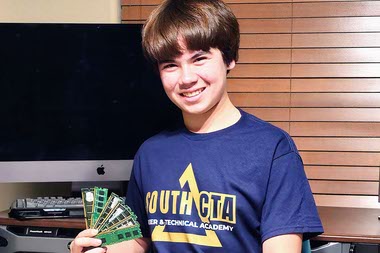 In 2025, South Career and Technical Academy student Max Doubin led the school's cybersecurity team to seventh place at the National Cyber League.