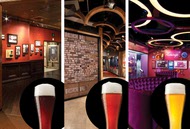 From left: Ale & A Tough Little Town, IPA & St. Valentine’s Day Massacre Wall, Kölsch & Open&nbsp;City