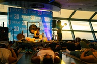 The Strat has partnered with Etho Wellness Club to offer Sunset in the Sky, featuring breathwork, yoga and a soundbath—all at 1,149 feet.