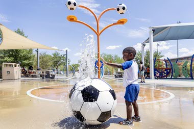 Refreshment awaits at dynamic parks and facilities across Southern Nevada, so splash your way through the end of summer at these neighborhood play places.