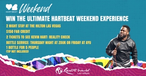 Get hyped for the ultimate weekend giveaway at Kevin Hart's Hartbeat Weekend!