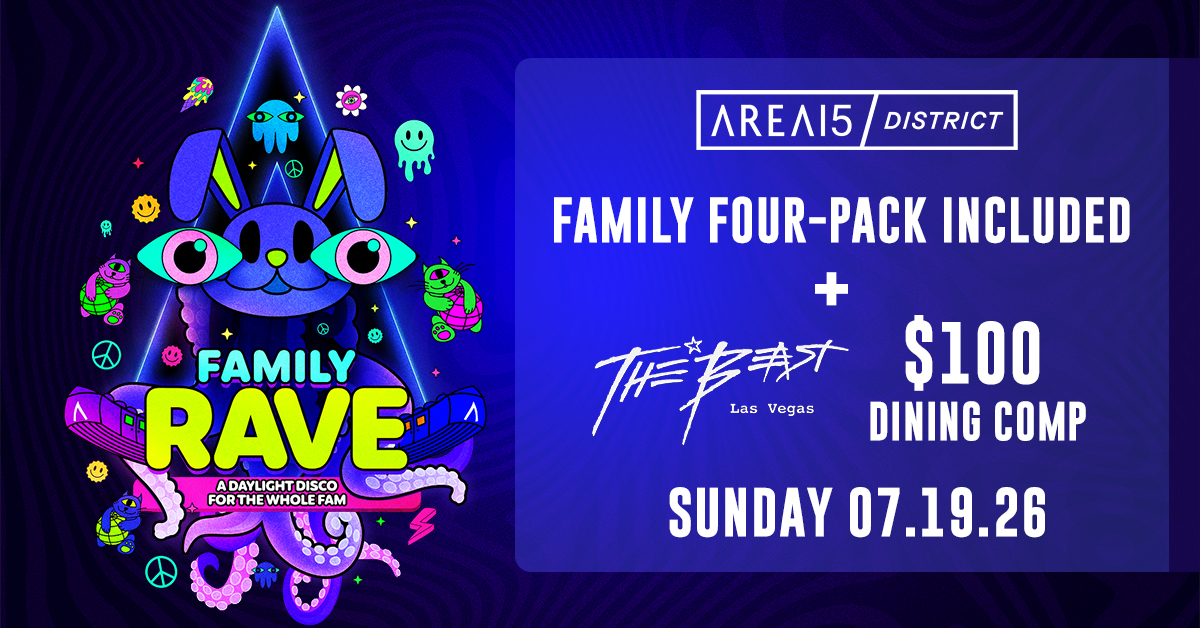 Win a Family Day Out at AREA15