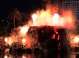 Volcano Erupts on Strip 